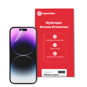 Hydrogel Screen Protector for iPhone 15 Pro