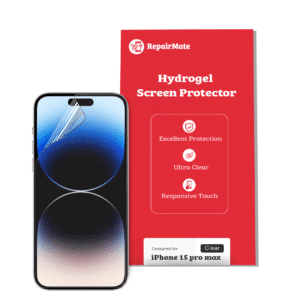 Hydrogel Screen Protector for iPhone 15 Pro Max