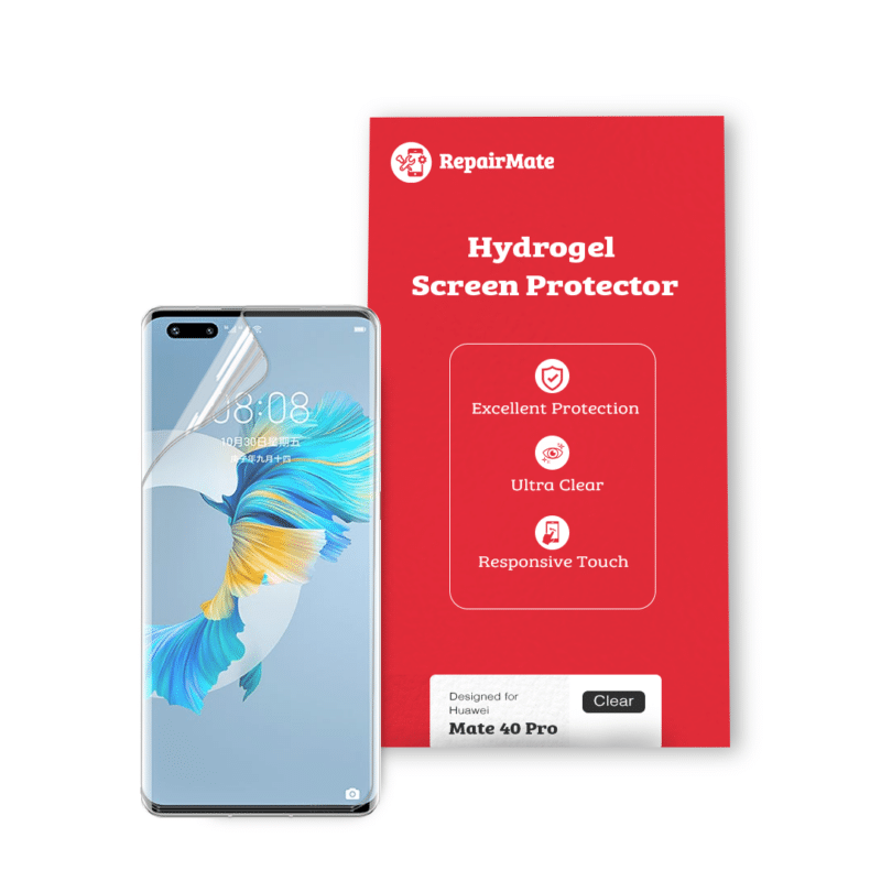 Huawei Mate 40 Pro Compatible Hydrogel Screen Protector