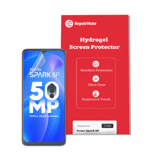Tecno Spark 8P Compatible Hydrogel Screen Protector