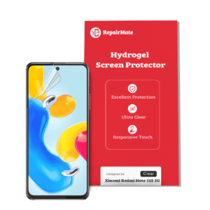 Xiaomi Redmi Note 11S 5G Compatible Hydrogel Screen Protector Full Cover [2 Pack]