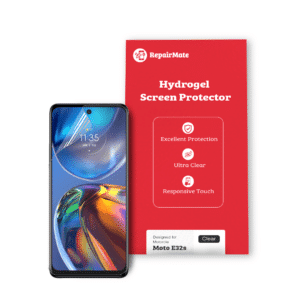 Hydrogel Screen Protector for Motorola Moto E32s