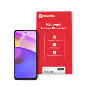 Hydrogel Screen Protector for Motorola Moto E40
