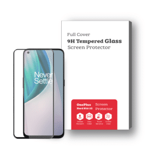 OnePlus Nord N10 5G 9H Premium Full Face Tempered Glass Screen Protector [2 Pack]