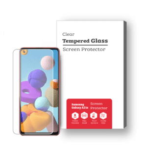 Samsung Galaxy A21S 9H Premium Tempered Glass Screen Protector [2 Pack]