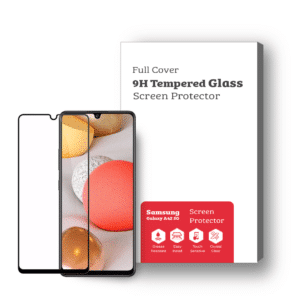 Samsung Galaxy A42 5G 9H Premium Full Face Tempered Glass Screen Protector [2 Pack]