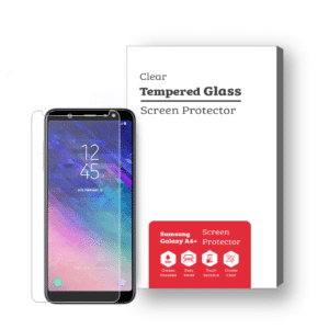 Samsung Galaxy A6 Plus 9H Premium Tempered Glass Screen Protector [2 Pack]