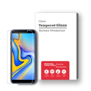 Samsung Galaxy J6 Plus 9H Premium Tempered Glass Screen Protector [2 Pack]