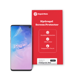 Samsung Galaxy S10 Plus Compatible Hydrogel Screen Protector Full Cover [2 Pack]