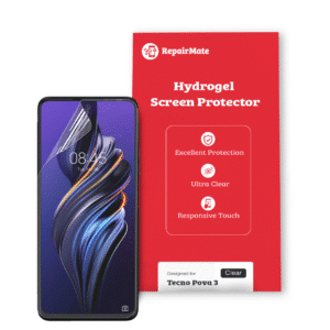 Tecno Pova 3 Compatible Hydrogel Screen Protector