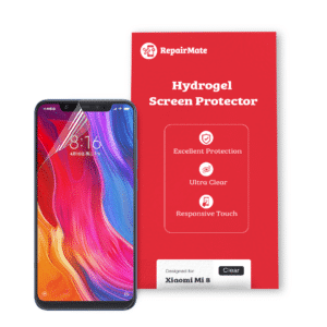 Xiaomi Mi 8 Compatible Hydrogel Screen Protector