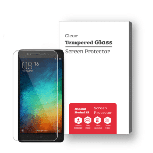 Xiaomi Redmi 3S 9H Premium Tempered Glass Screen Protector [2 Pack]