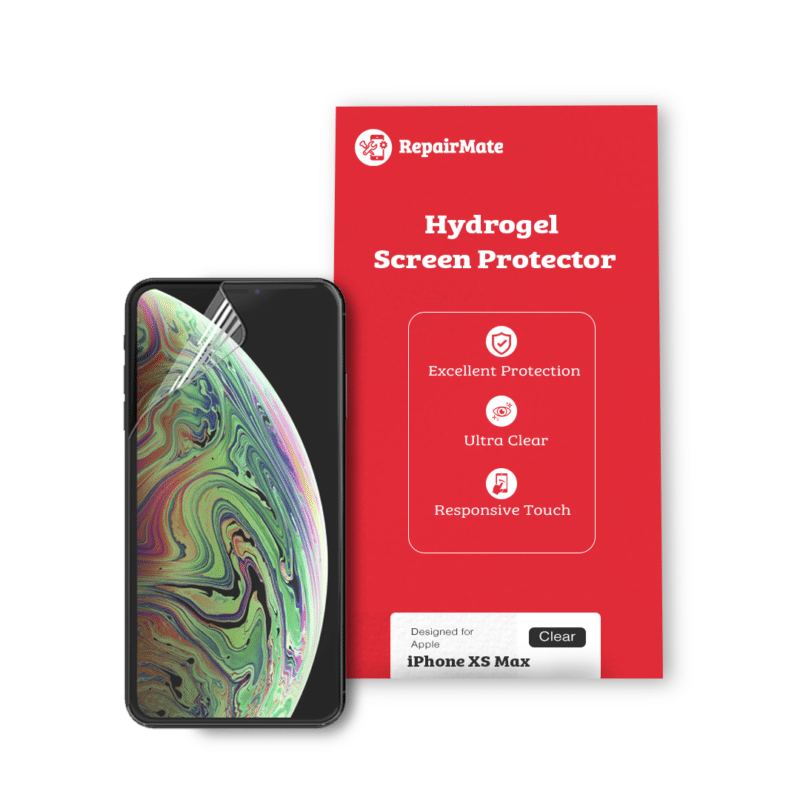 iPhone XS Max Compatible Hydrogel Screen Protector Full Cover [2 Pack]