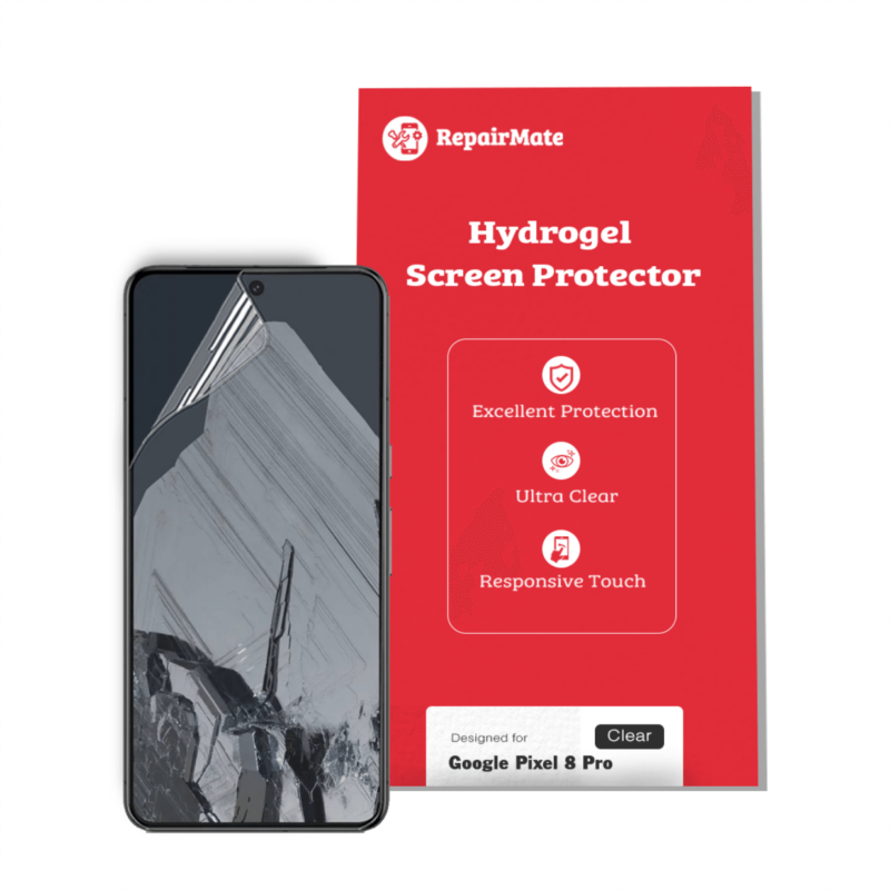 Google Pixel 8 Pro Compatible Hydrogel Screen Protector