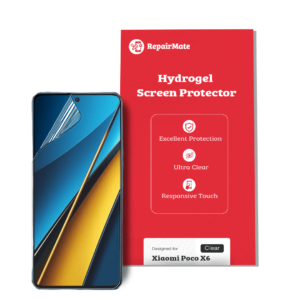 Xiaomi Poco X6 Compatible Hydrogel Screen Protector