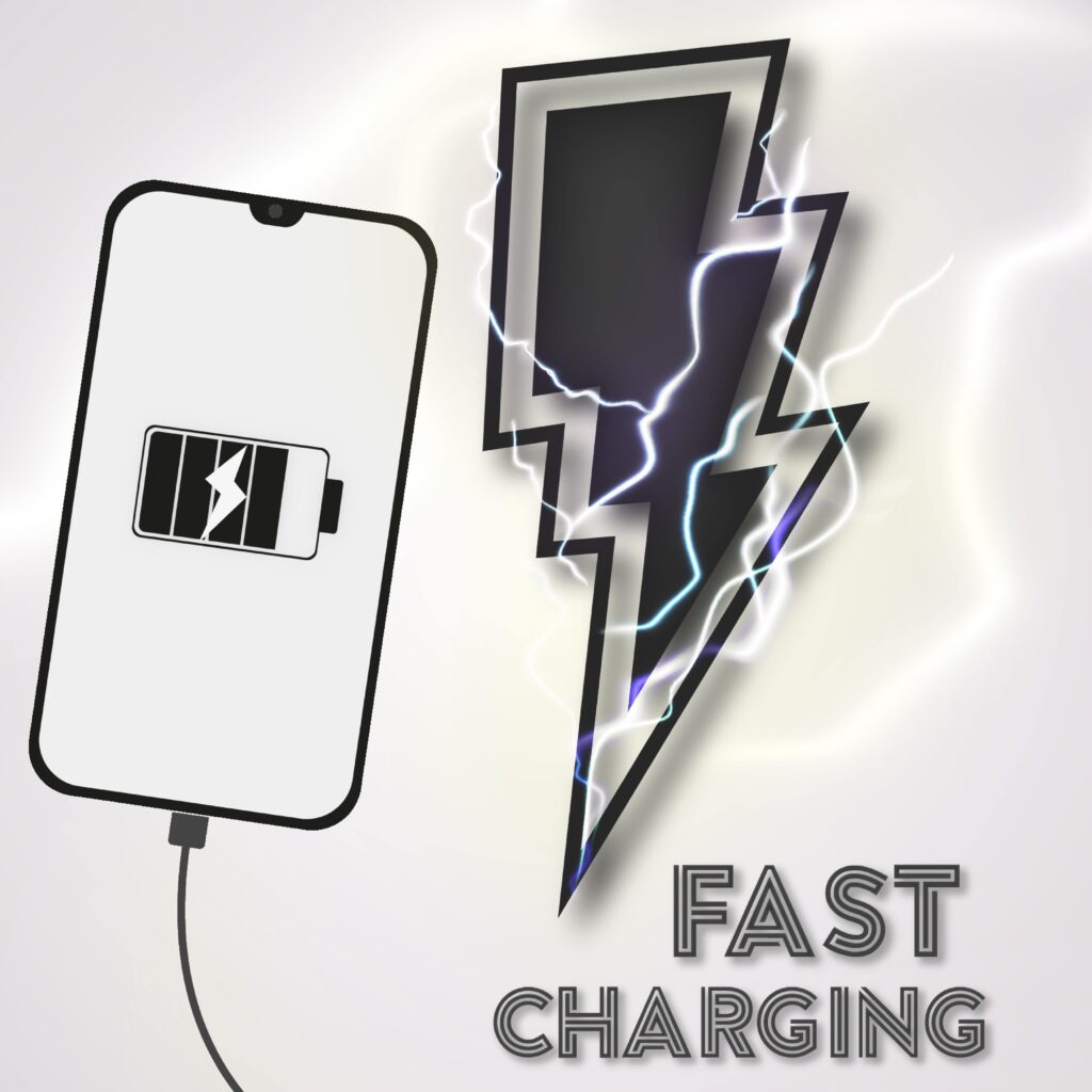 fast charging on mobile phones