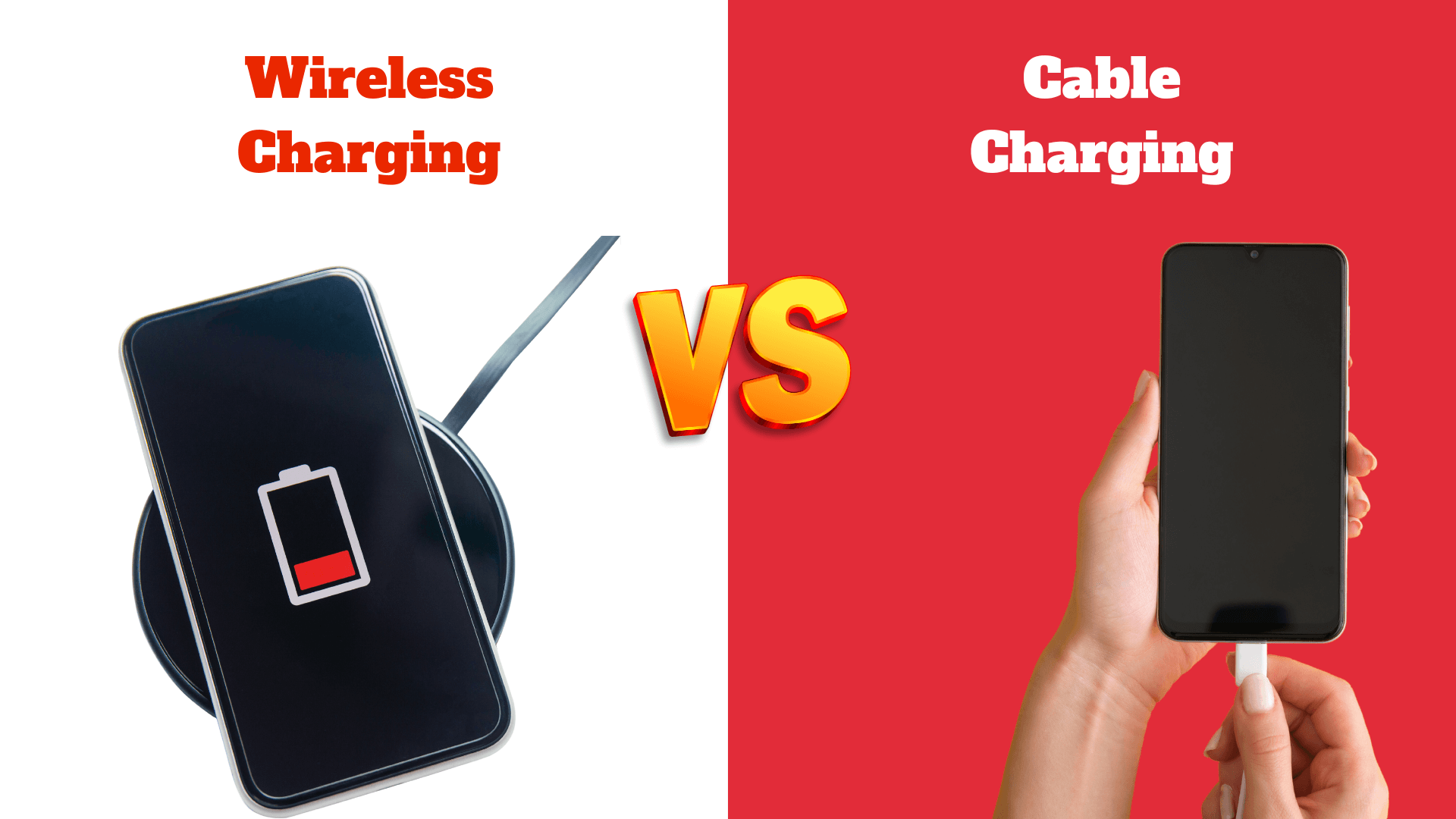 wireless charging vs cable charging