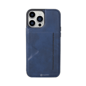 iPhone 15 Pro Max Stylish Back Flip Leather Wallet Shockproof
