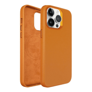 iPhone 15 Pro Case Cover Polyurethane Leather Compatible with Magsafe