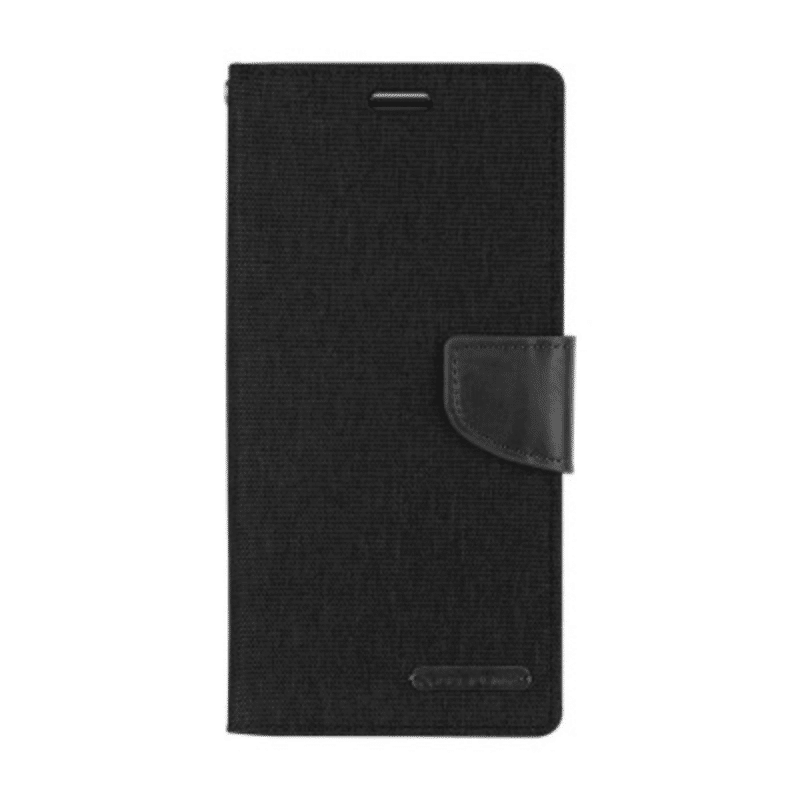 iPhone 13 Mini Compatible Case Cover Mercury Canvas Foldable Diary