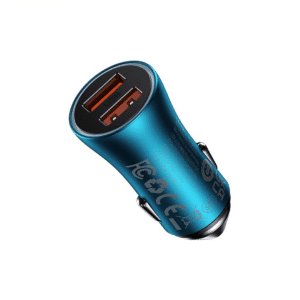 Dual Fast Charger Car Charger: 60W High-Speed Charging with Dual USB Ports