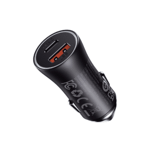 Dual Fast Charger Car Charger: 60W High-Speed Charging with Dual USB Ports