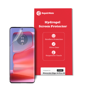 Motorola Edge 50 Pro 5G Compatible Hydrogel Screen Protecto