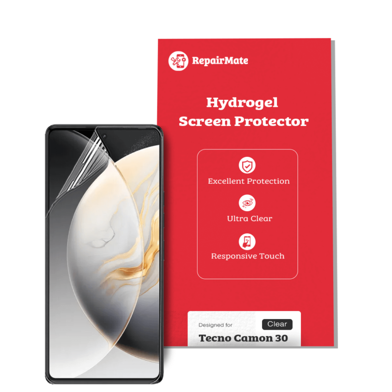 Tecno Camon 30 Compatible Hydrogel Screen Protector