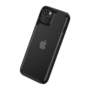 iPhone 13 Compatible Case Cover With YJ Shockproof Clear and Sleek Protection with Crystal Clear Design-Black